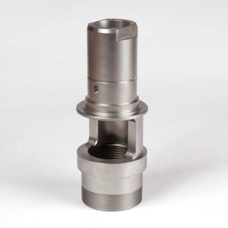 Gedraaid inox huis met uitsparing