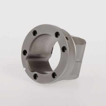 Aluminium flens met kraag